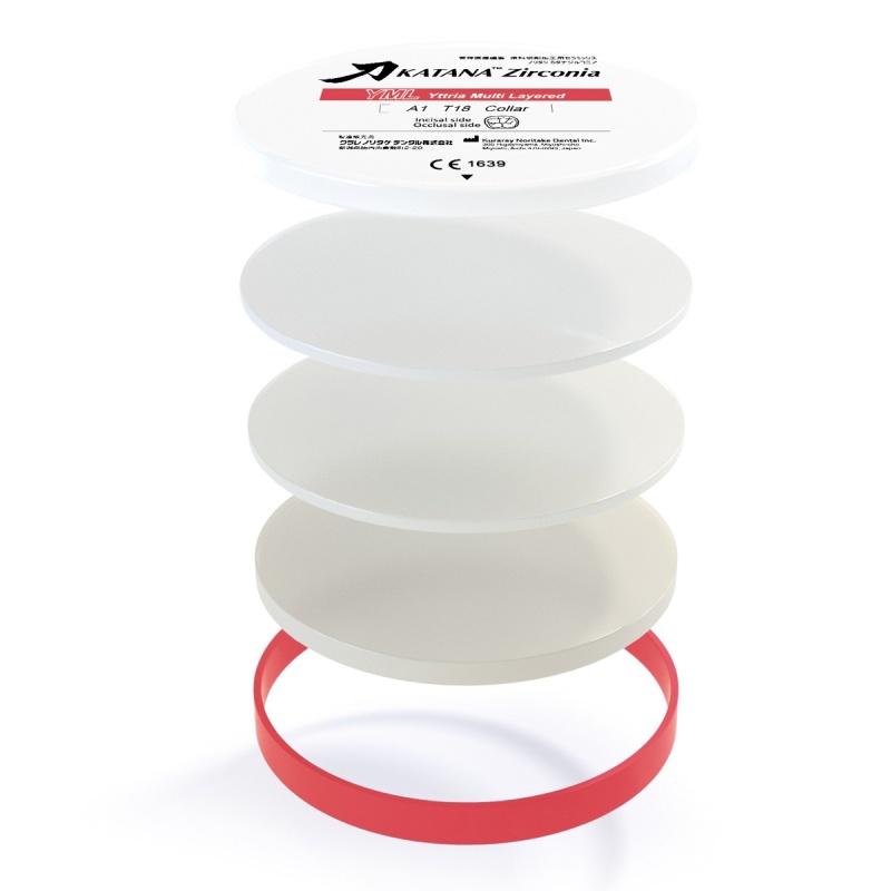 Циркониевый диск KATANA ZR YML высота 22 мм (иттриевый)