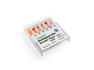 Гуттаперчевые штифты ROEKO Greater Taper, 0.04, 60 шт