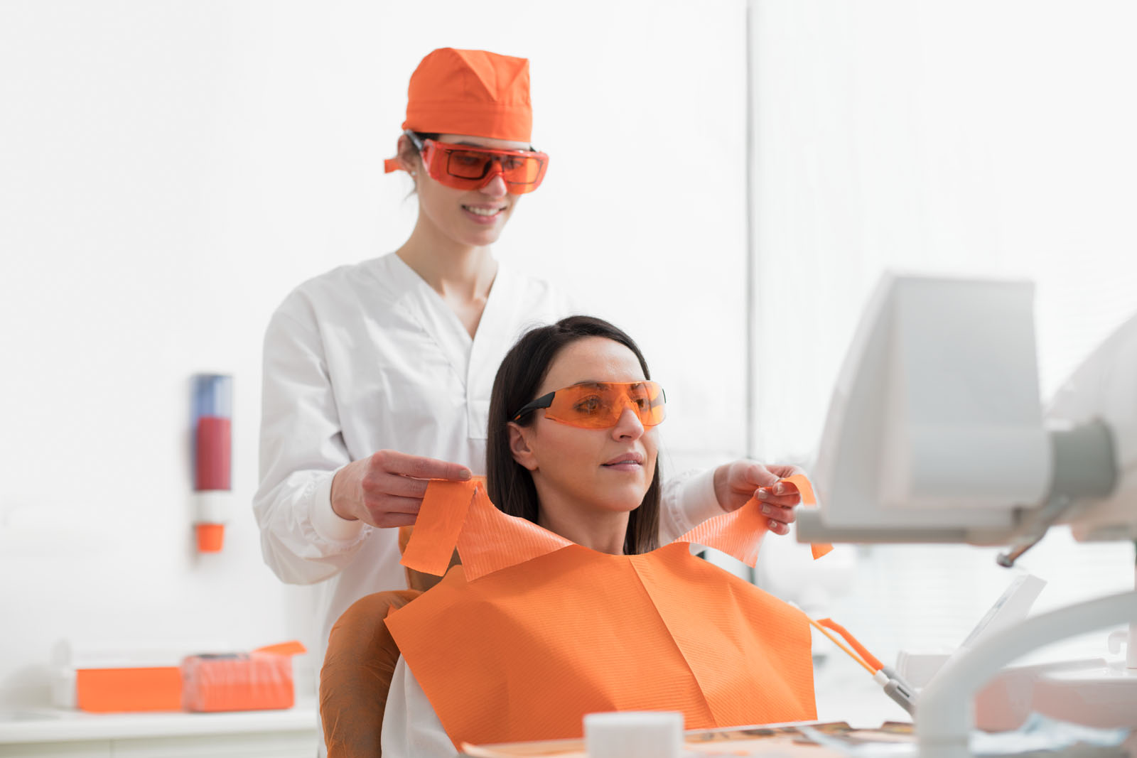 Фартуки стоматологические для пациентов "Monoart Apron PG30"