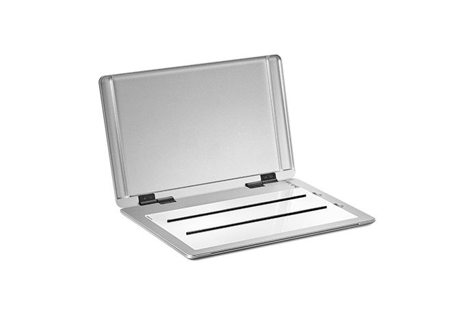 Палитра SlimPad PRO, белое стекло, Smile Line