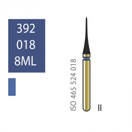 Бор алмазный DIATECH G392-314-018-8ML межпроксимальный