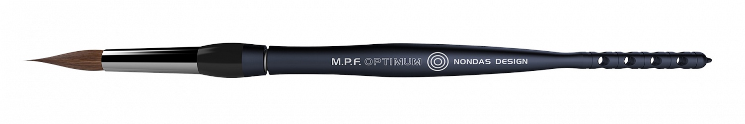 Набор Optimum™ Spring 3-in-1 Brush Kit, кисточка + 3шт. насадки, цвет Midnight Blue (темно-синий)