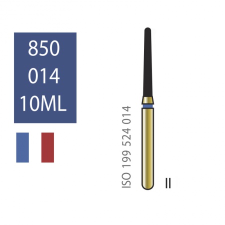 Бор алмазный DIATECH G850-314-014-10 скругленный конус