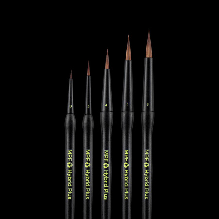 Кисть MPF Hybrid Plus Brush, размер 4