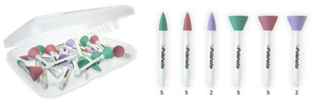 Набор - Полиры стоматологические Polishette Polishers, RA