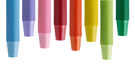 Стаканчики пластиковые Monoart 100 шт./упак.