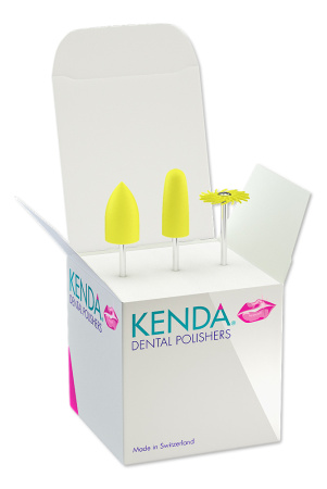 Полиры стоматологические KENDA Yellow Line, HP