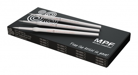 Набор 3 кисти для окрашивания циркония серии Zirconia Stain Brush Kit