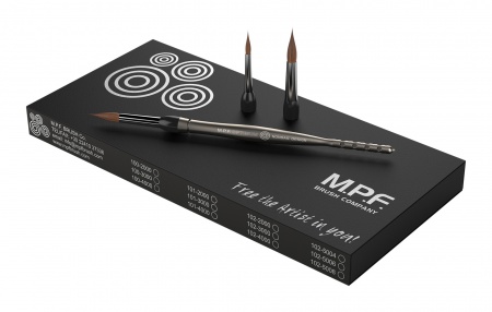 Набор Optimum™ Spring 3-in-1 Brush Kit, кисточка + 3шт. насадки, цвет Champagne (шампань)